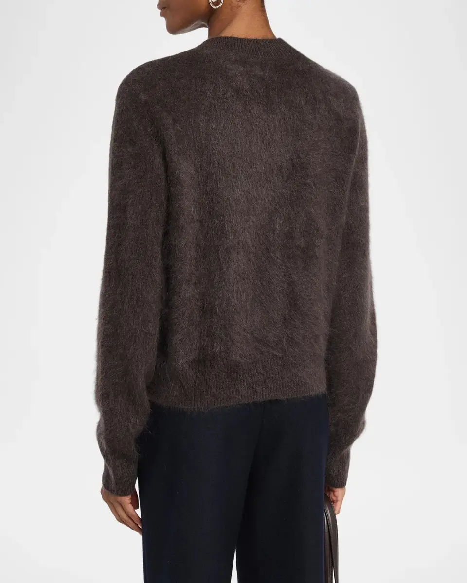 Lisa Yang Azalea Brushed Cashmere Cardigan Sweater | Thumbnail 3