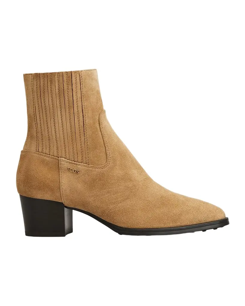 Tod's 55mm Suede Ankle Boots