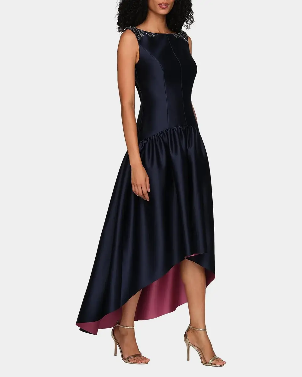 Kay Unger New York Katrina High-Low Cocktail Dress | Thumbnail 2