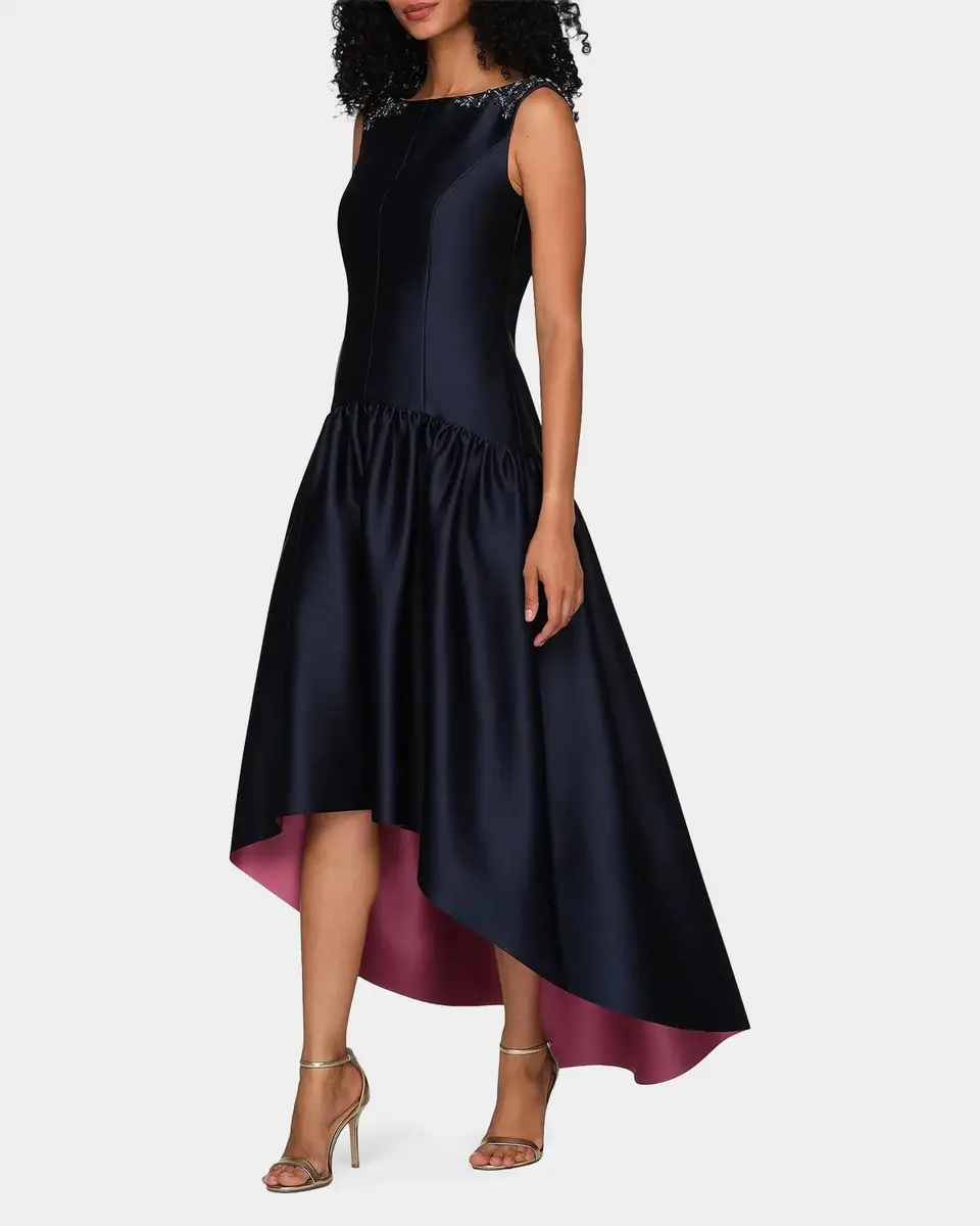 Kay Unger New York Katrina High-Low Cocktail Dress | Thumbnail 6