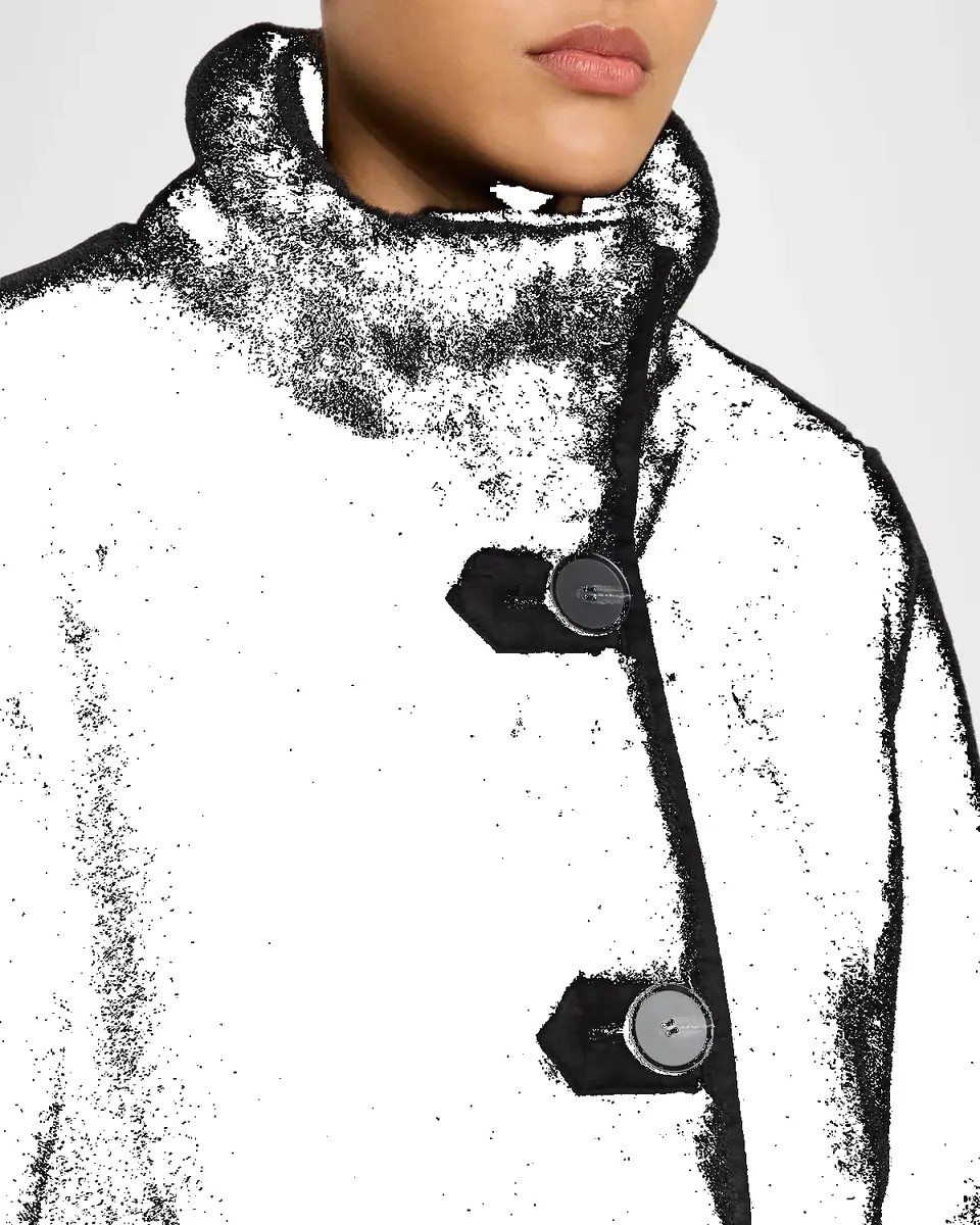Mercer Collective Faux Fur Stand Collar Long Coat | Thumbnail 5 Mercer Collective Faux Fur Stand Collar Long Coat | Thumbnail 5