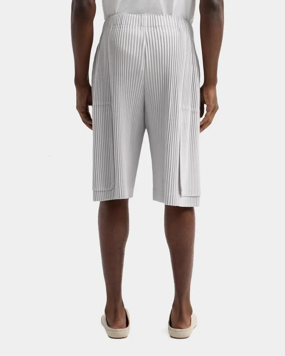 Homme Plissé Issey Miyake Men's Pleated Cargo Shorts | Thumbnail 4 Homme Plissé Issey Miyake Men's Pleated Cargo Shorts | Thumbnail 4