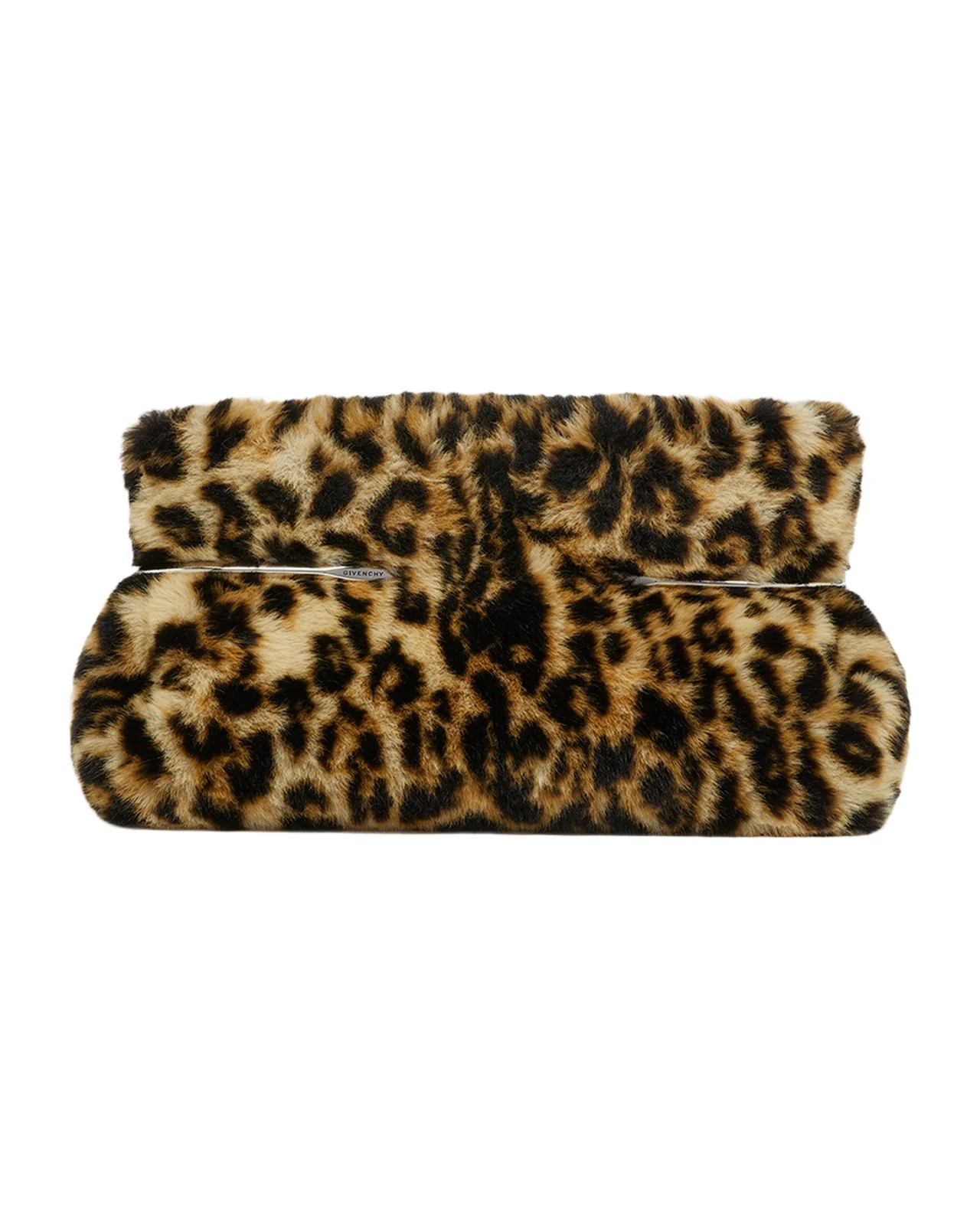 Pinch Leopard-Print Faux Fur Clutch Bag Pinch Leopard-Print Faux Fur Clutch Bag