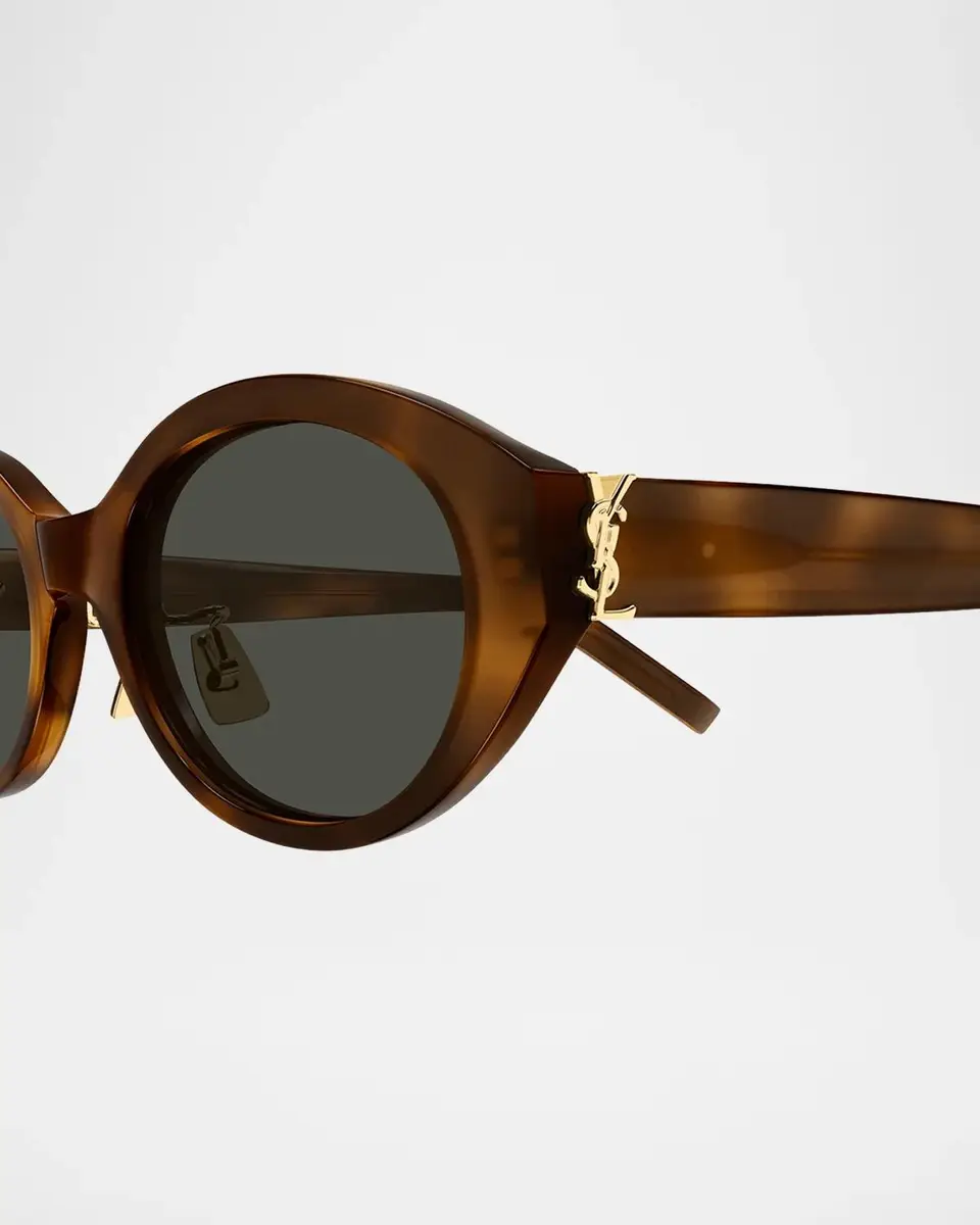 Saint Laurent SL M181 54MM Oval Sunglasses | Thumbnail 3 Saint Laurent SL M181 54MM Oval Sunglasses | Thumbnail 3