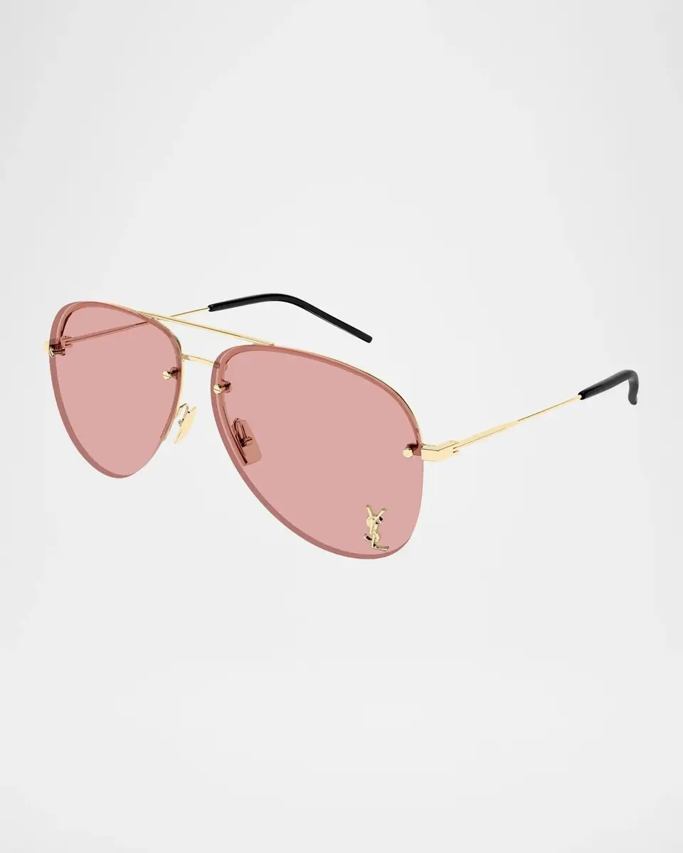 Saint Laurent Classic 11 59MM Rimless Aviator Sunglasses | Thumbnail 2 Saint Laurent Classic 11 59MM Rimless Aviator Sunglasses | Thumbnail 2