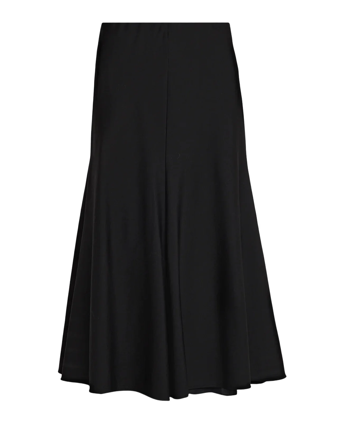 Brunello Cucinelli Stretch Wool Midi Pull-On Skirt