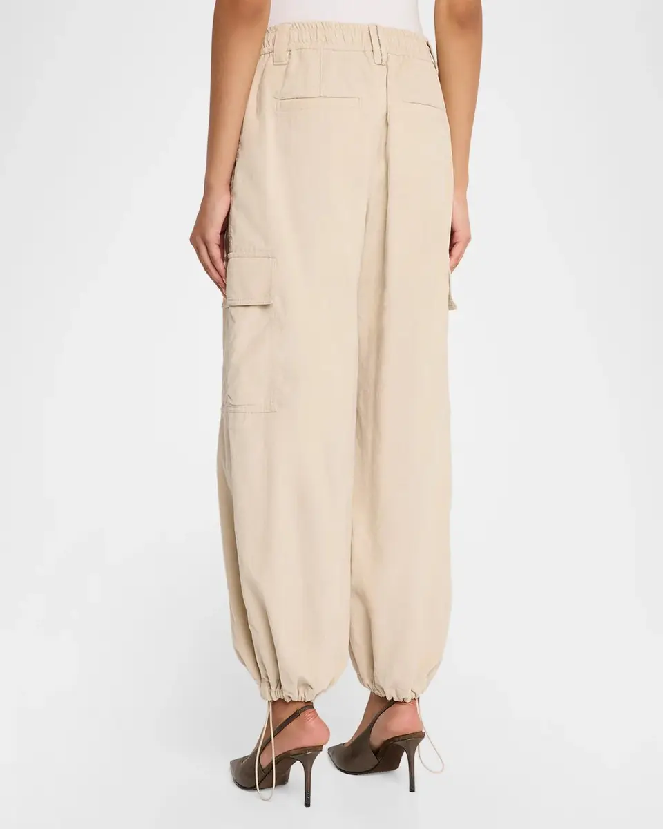 Brunello Cucinelli Cotton-Cashmere Corduroy Baggy Wide-Leg Cargo Pants | Thumbnail 3 Brunello Cucinelli Cotton-Cashmere Corduroy Baggy Wide-Leg Cargo Pants | Thumbnail 3