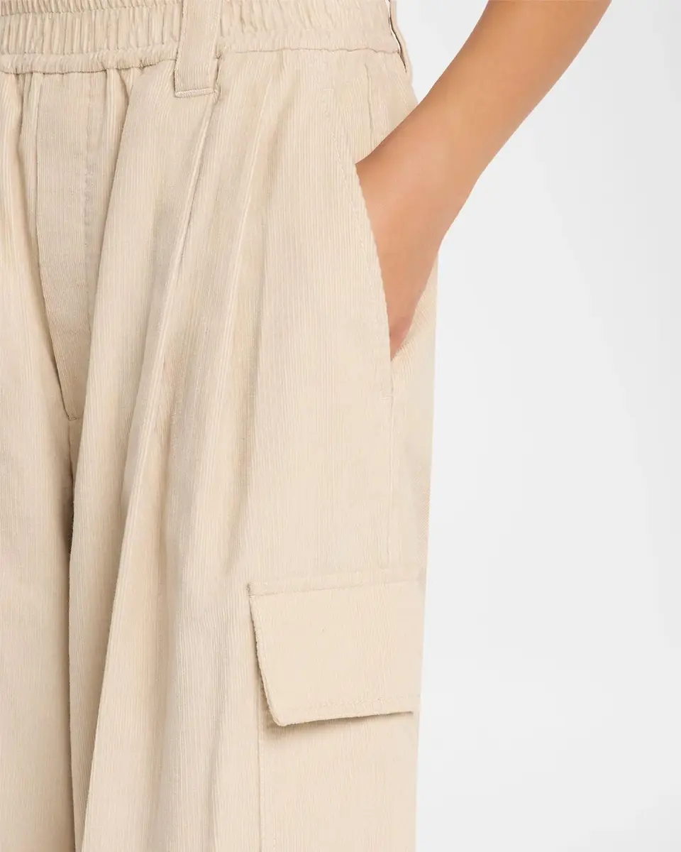 Brunello Cucinelli Cotton-Cashmere Corduroy Baggy Wide-Leg Cargo Pants | Thumbnail 5 Brunello Cucinelli Cotton-Cashmere Corduroy Baggy Wide-Leg Cargo Pants | Thumbnail 5