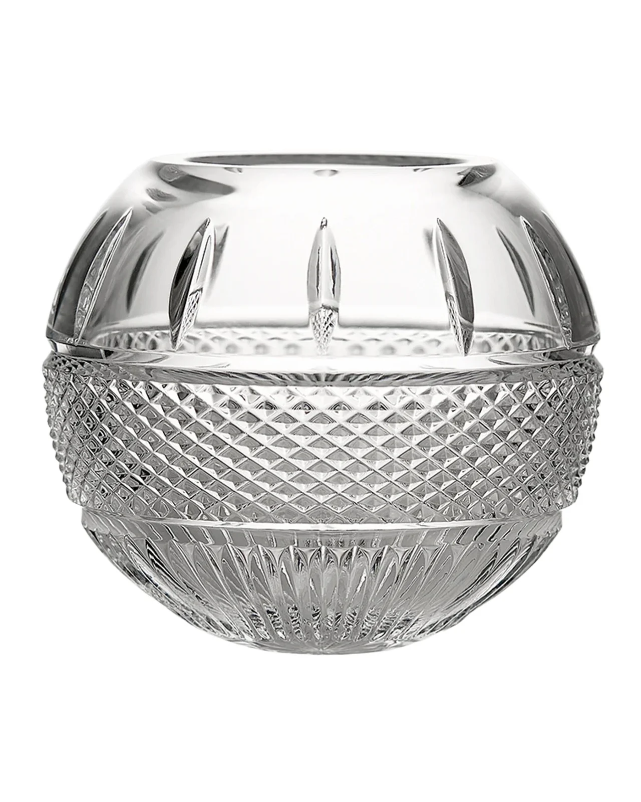 Waterford Crystal Mastercraft Irish Lace 5" Crystal Rose Bowl