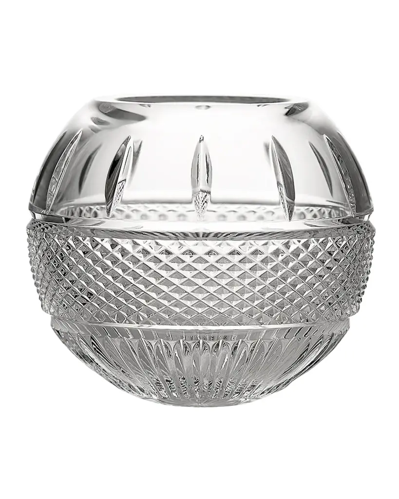 Waterford Crystal Mastercraft Irish Lace 5" Crystal Rose Bowl