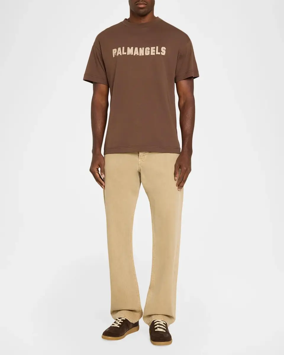 Palm Angels Men's Palm Hills Regular T-Shirt | Thumbnail 2 Palm Angels Men's Palm Hills Regular T-Shirt | Thumbnail 2