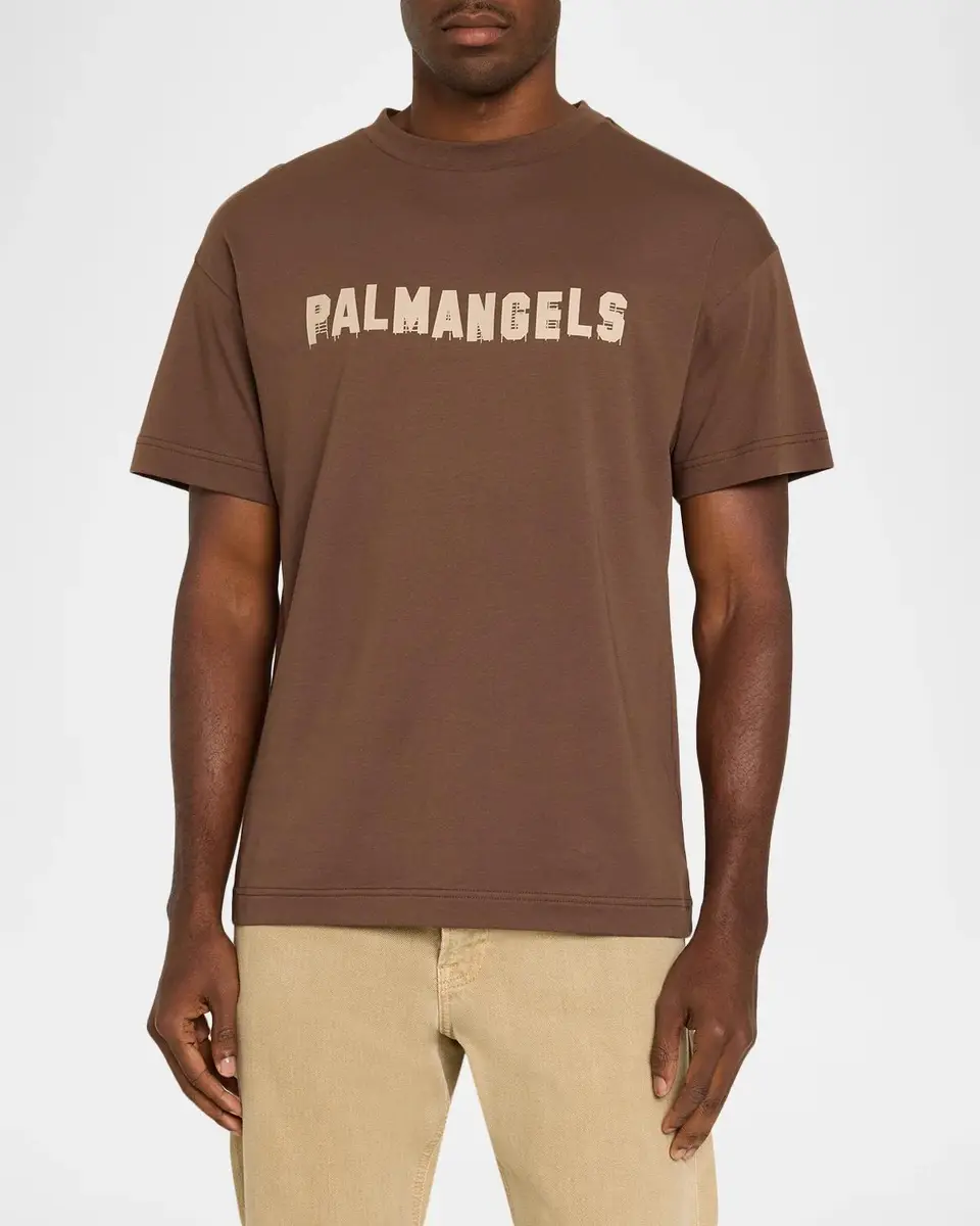 Palm Angels Men's Palm Hills Regular T-Shirt | Thumbnail 4 Palm Angels Men's Palm Hills Regular T-Shirt | Thumbnail 4