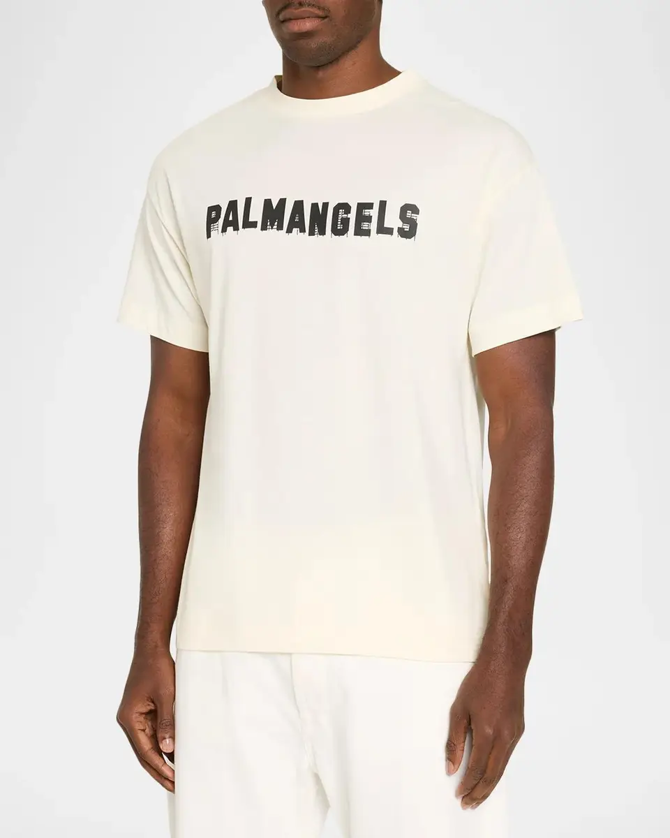 Palm Angels Men's Palm Hills Regular T-Shirt | Thumbnail 4 Palm Angels Men's Palm Hills Regular T-Shirt | Thumbnail 4