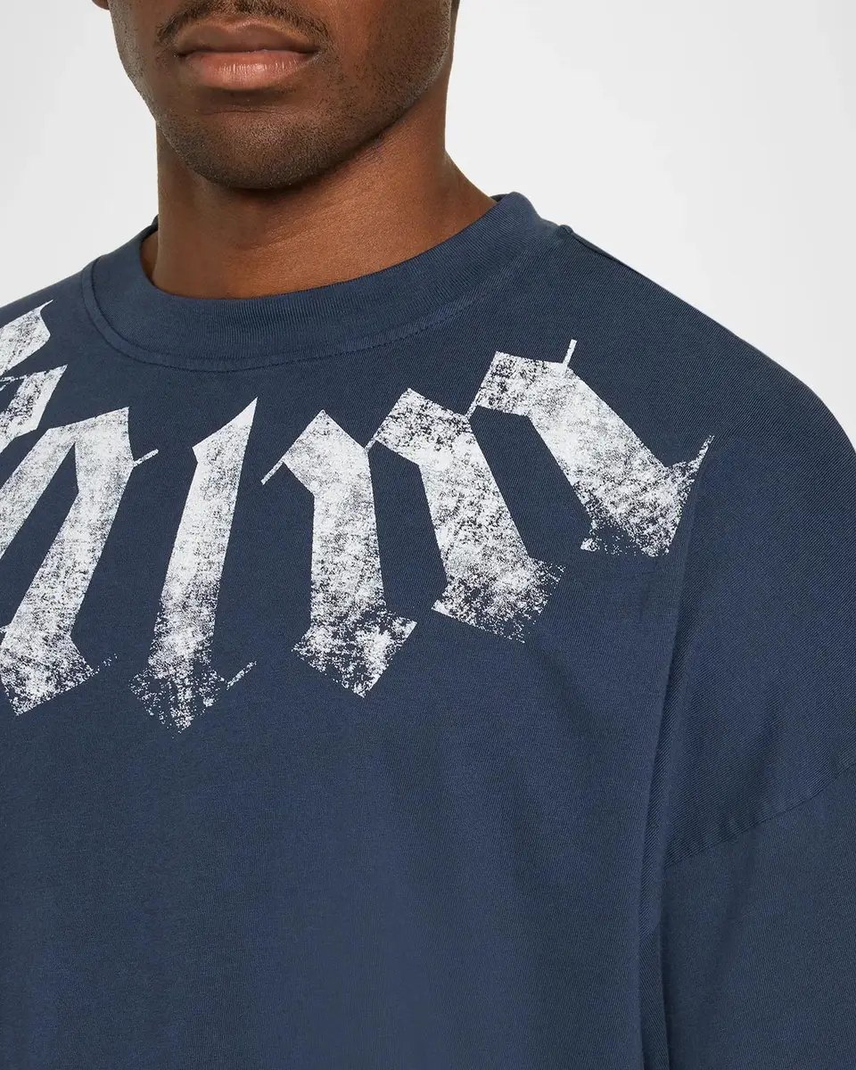 Palm Angels Men's Big Neck Logo Loose T-Shirt | Thumbnail 5 Palm Angels Men's Big Neck Logo Loose T-Shirt | Thumbnail 5