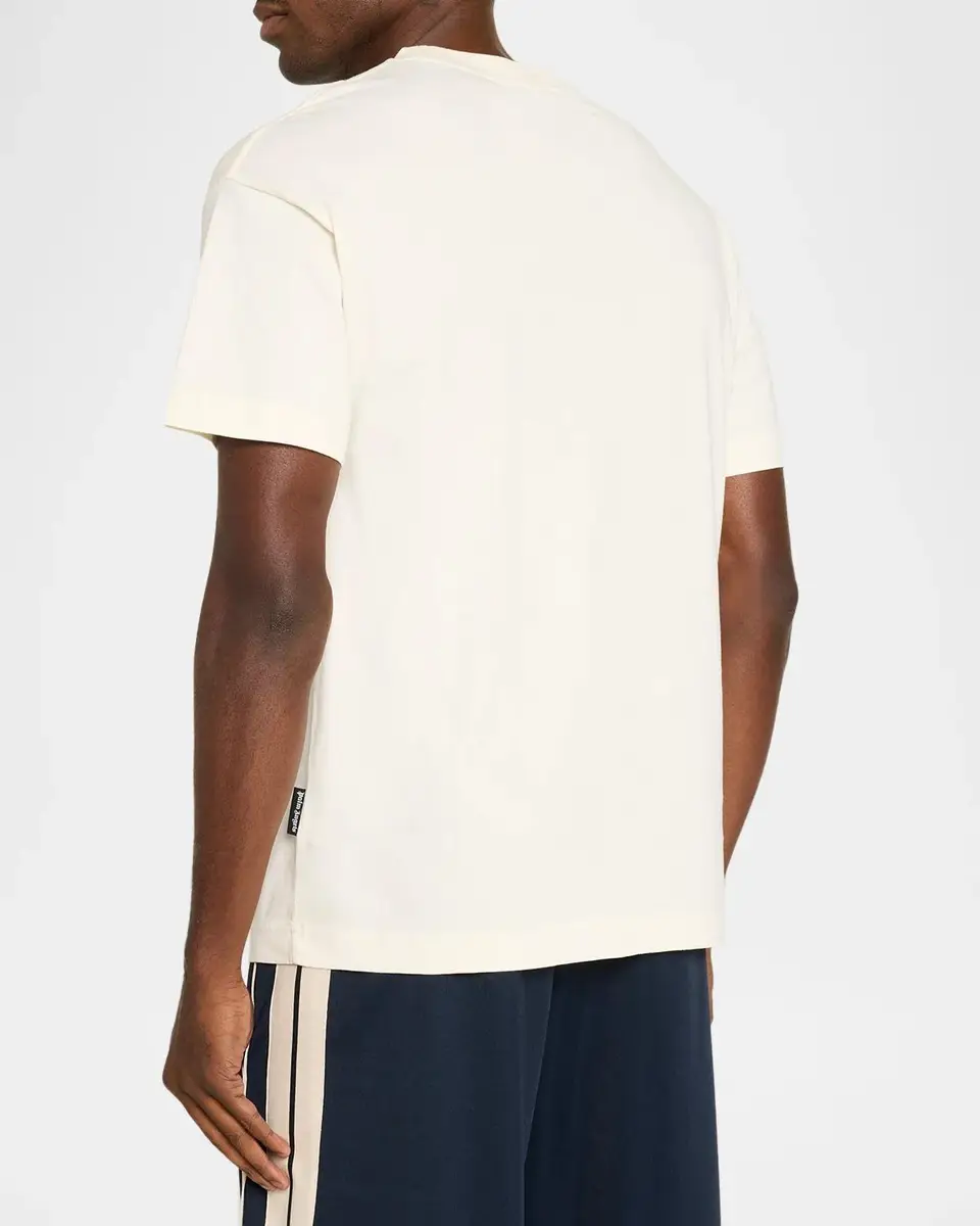 Palm Angels Men's The Neck Logo Regular T-Shirt | Thumbnail 3 Palm Angels Men's The Neck Logo Regular T-Shirt | Thumbnail 3