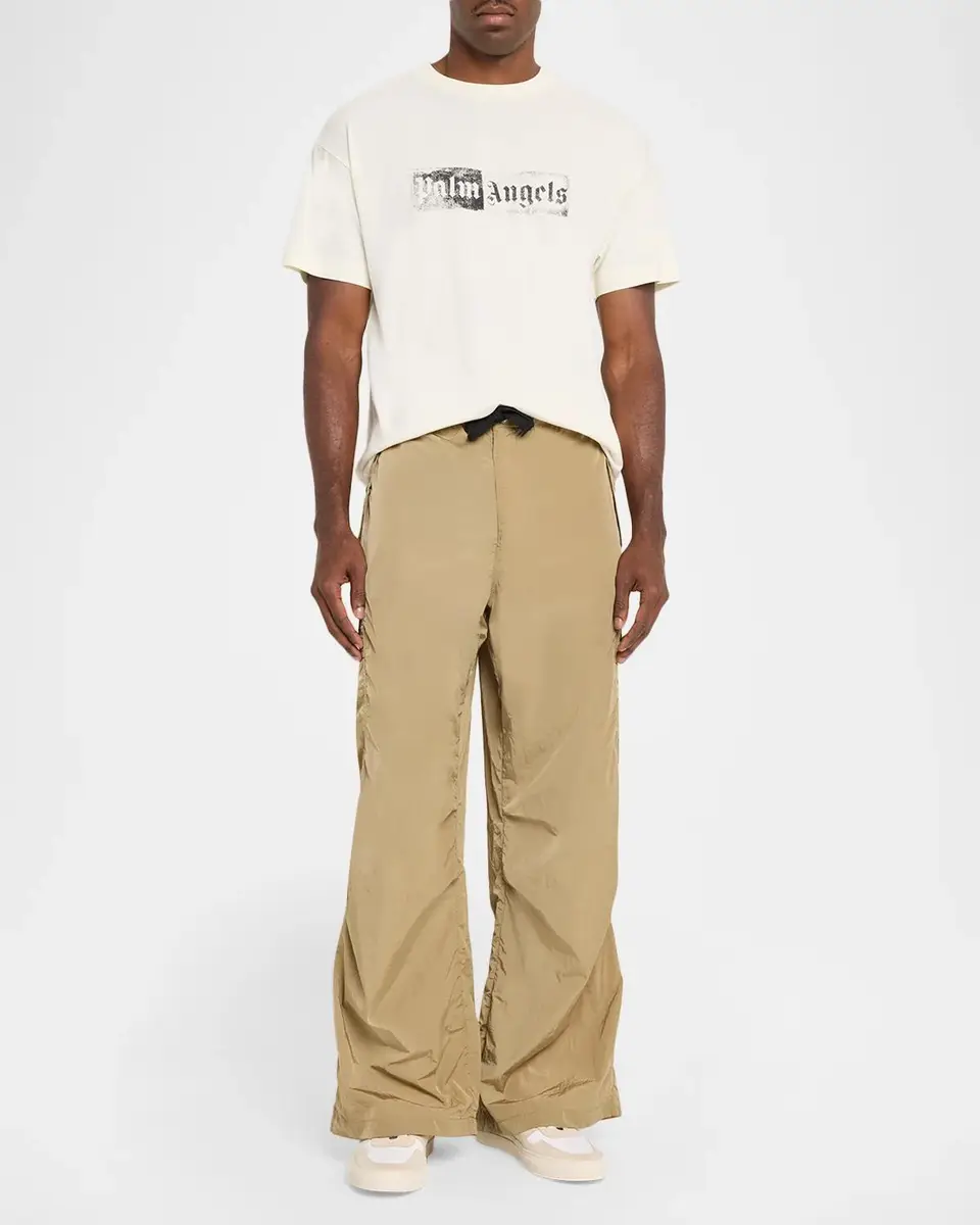 Palm Angels Men's Stamp Logo T-Shirt | Thumbnail 2 Palm Angels Men's Stamp Logo T-Shirt | Thumbnail 2