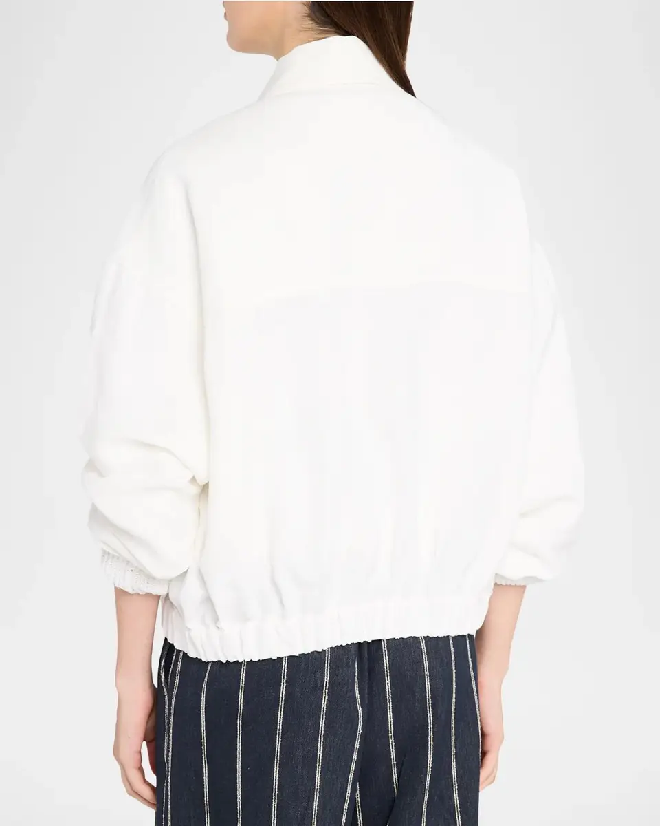 Brunello Cucinelli Oversized Denim Shirt Jacket | Thumbnail 3