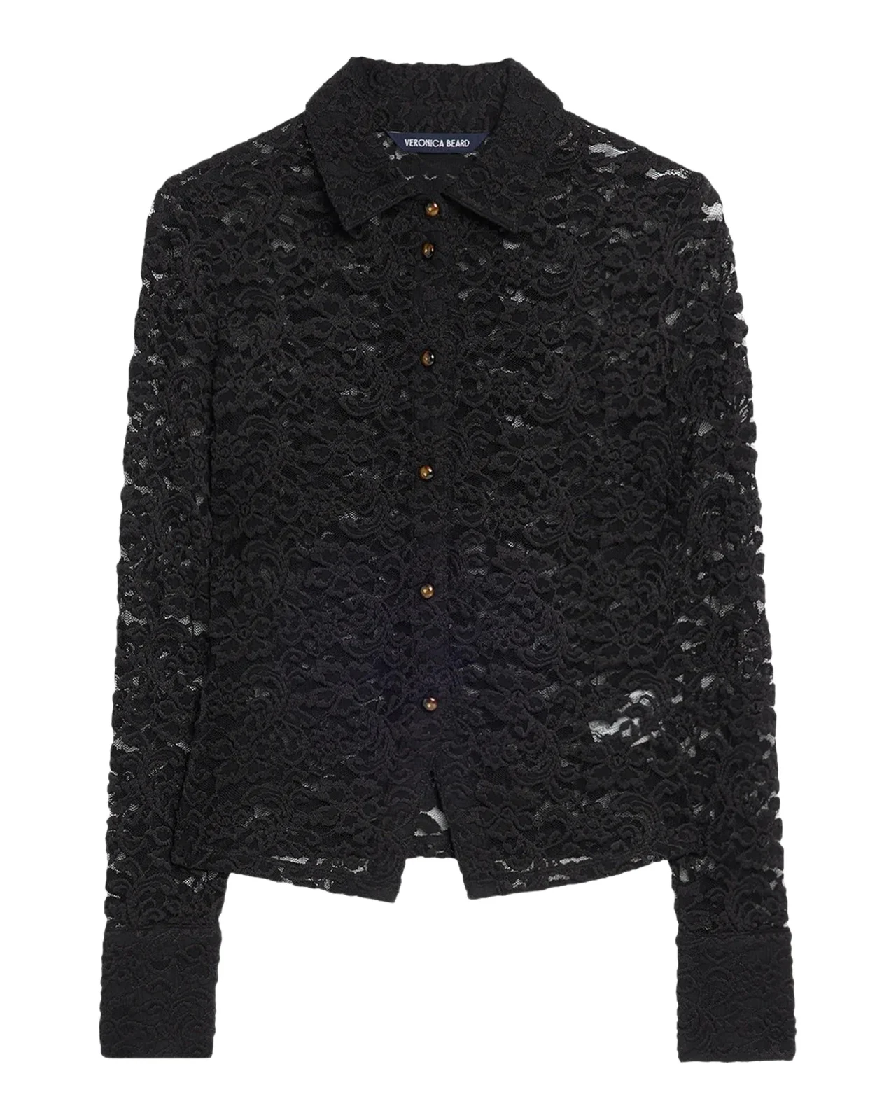 Wittaker Lace Button-Front Shirt