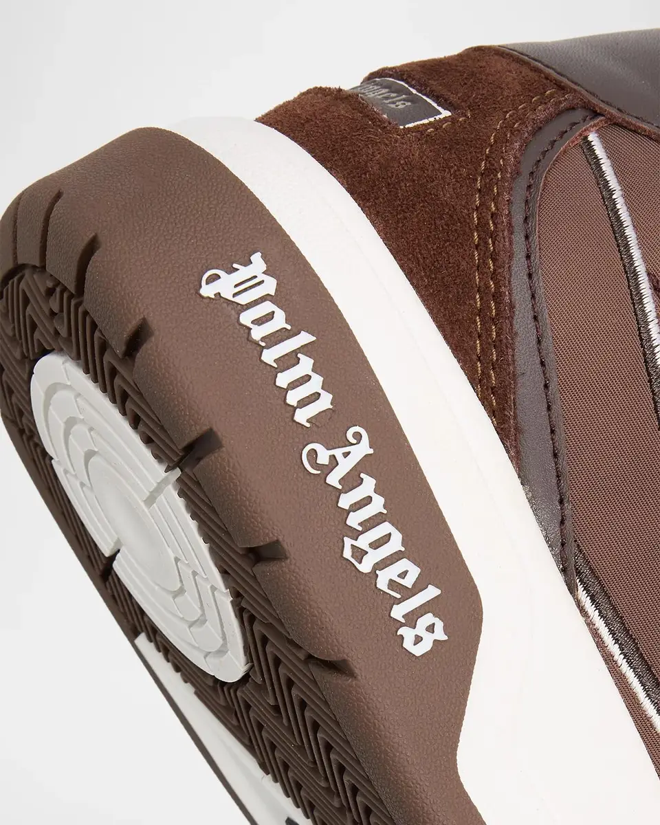 Palm Angels Men's Palm Canvas Tennis Sneakers | Thumbnail 6 Palm Angels Men's Palm Canvas Tennis Sneakers | Thumbnail 6