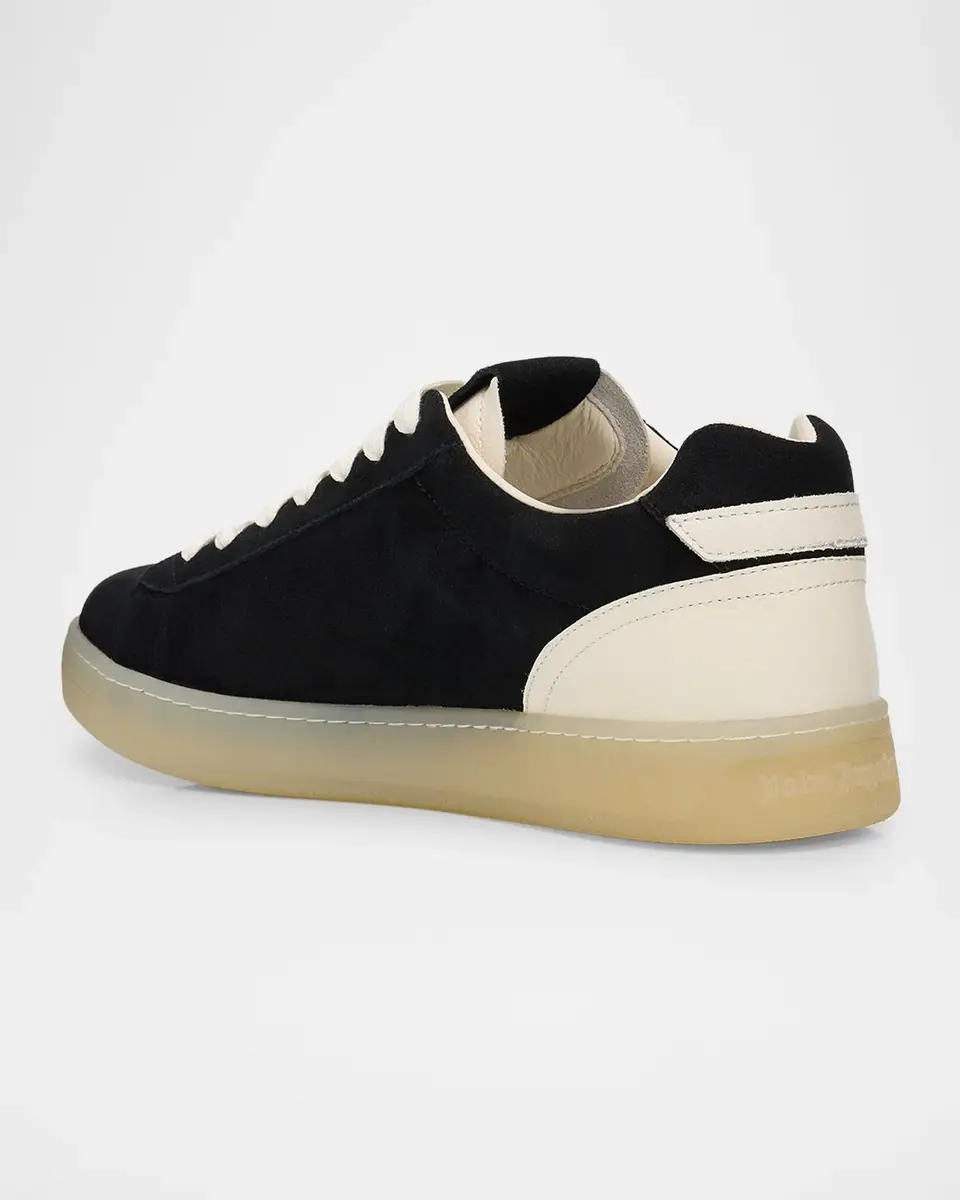 Palm Angels Men's Palm Tennis Suede Sneakers | Thumbnail 4 Palm Angels Men's Palm Tennis Suede Sneakers | Thumbnail 4