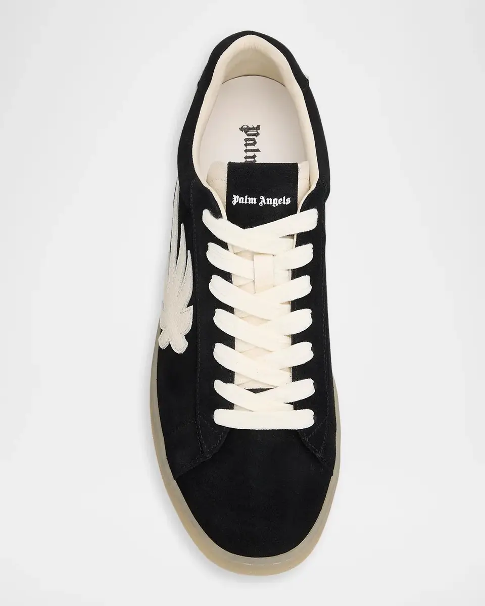 Palm Angels Men's Palm Tennis Suede Sneakers | Thumbnail 5 Palm Angels Men's Palm Tennis Suede Sneakers | Thumbnail 5