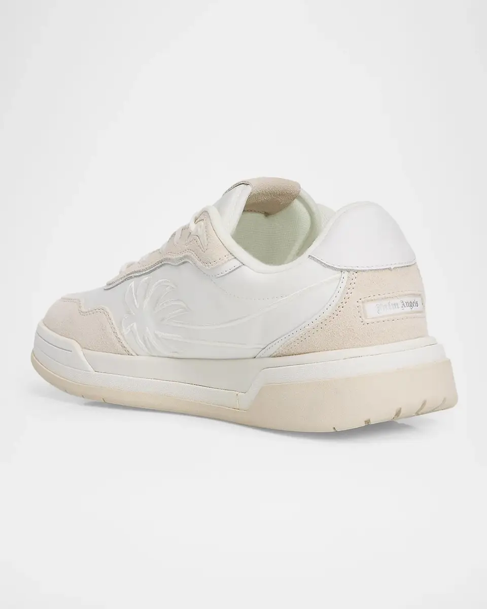 Palm Angels Men's Palm Canvas Tennis Sneakers | Thumbnail 2 Palm Angels Men's Palm Canvas Tennis Sneakers | Thumbnail 2