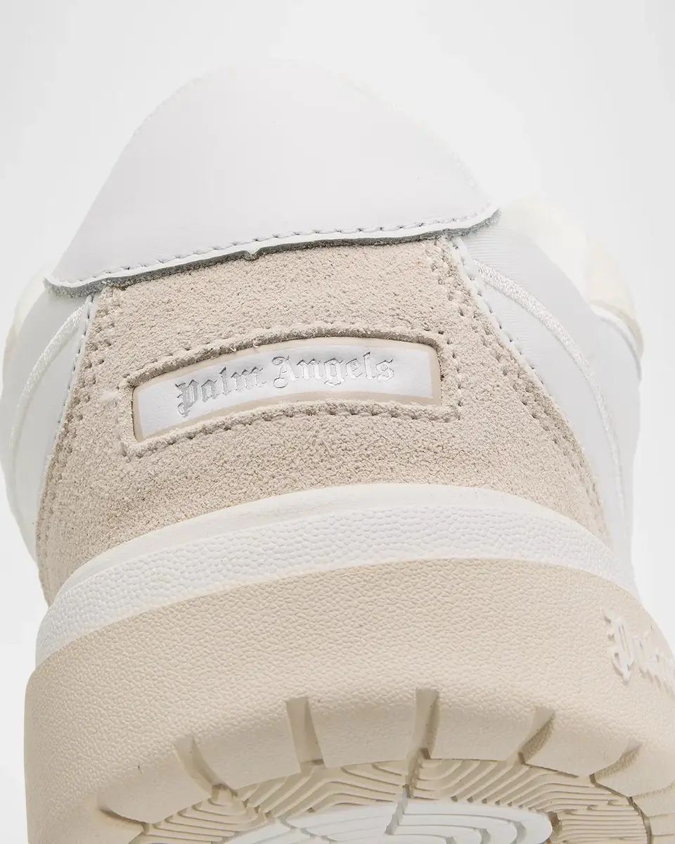 Palm Angels Men's Palm Canvas Tennis Sneakers | Thumbnail 4 Palm Angels Men's Palm Canvas Tennis Sneakers | Thumbnail 4