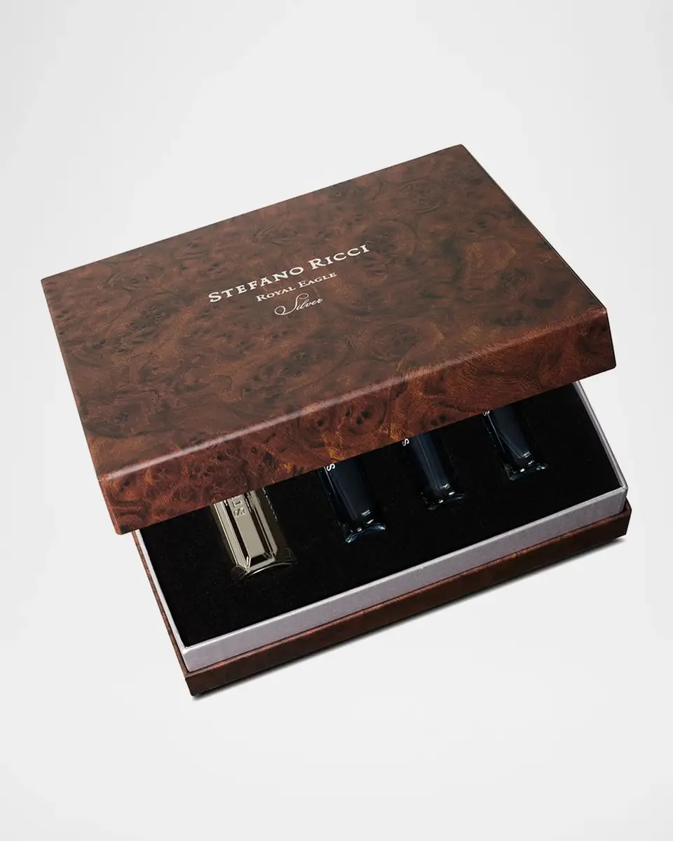 Stefano Ricci Royal Eagle Silver Fragrance Travel Set | Thumbnail 2