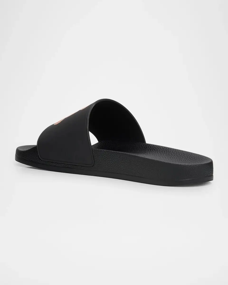 Palm Angels Men's Teddy Pool Slides | Thumbnail 4 Palm Angels Men's Teddy Pool Slides | Thumbnail 4