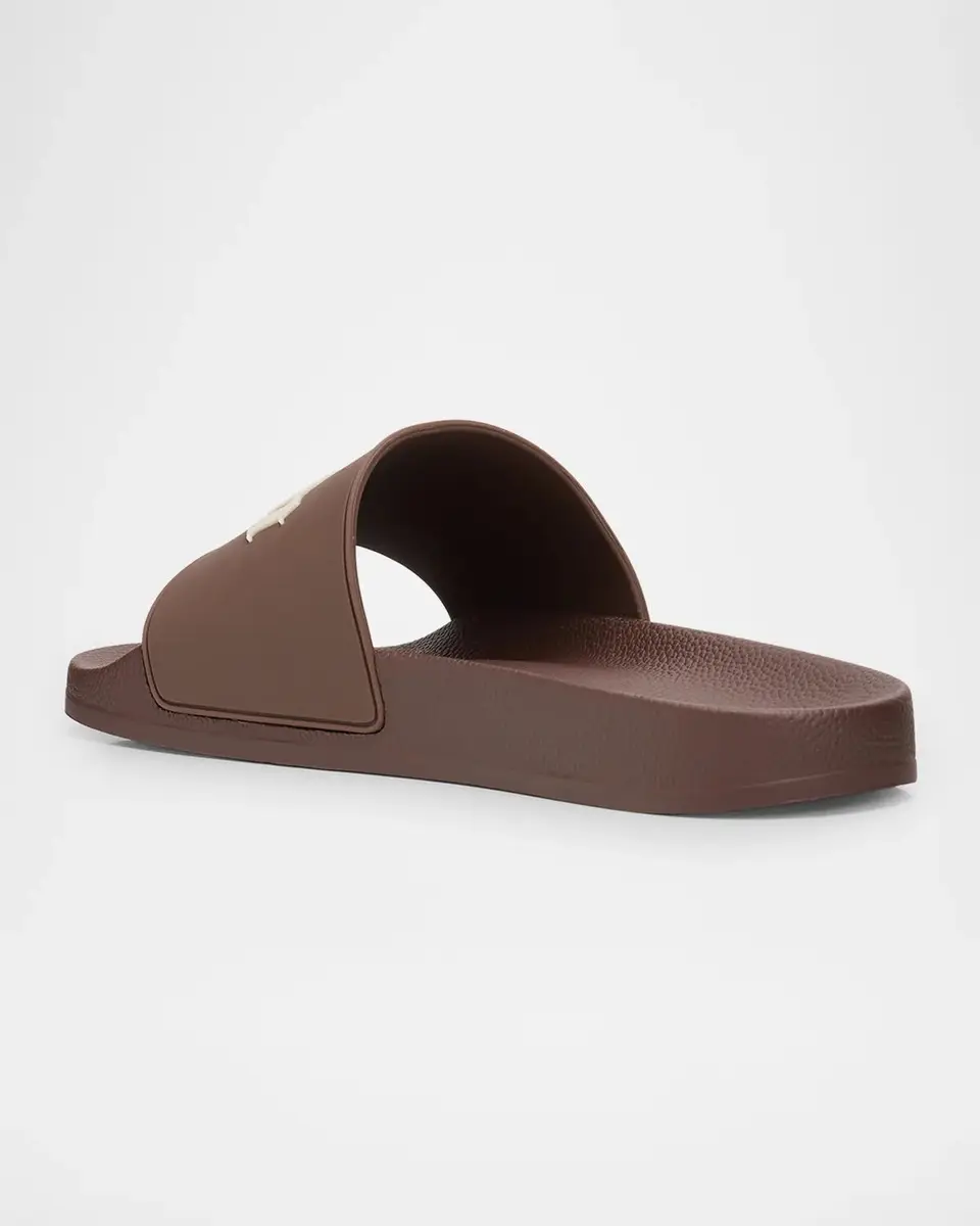 Palm Angels Men's Big Logo Pool Slides | Thumbnail 4 Palm Angels Men's Big Logo Pool Slides | Thumbnail 4