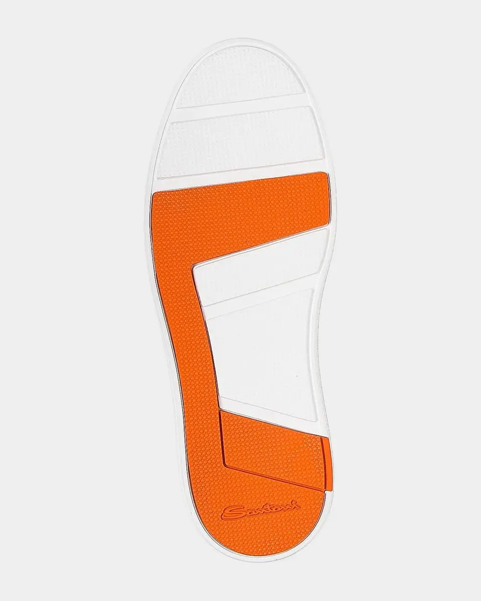 Santoni Men's Victory Leather Slip-On Sneakers | Thumbnail 3