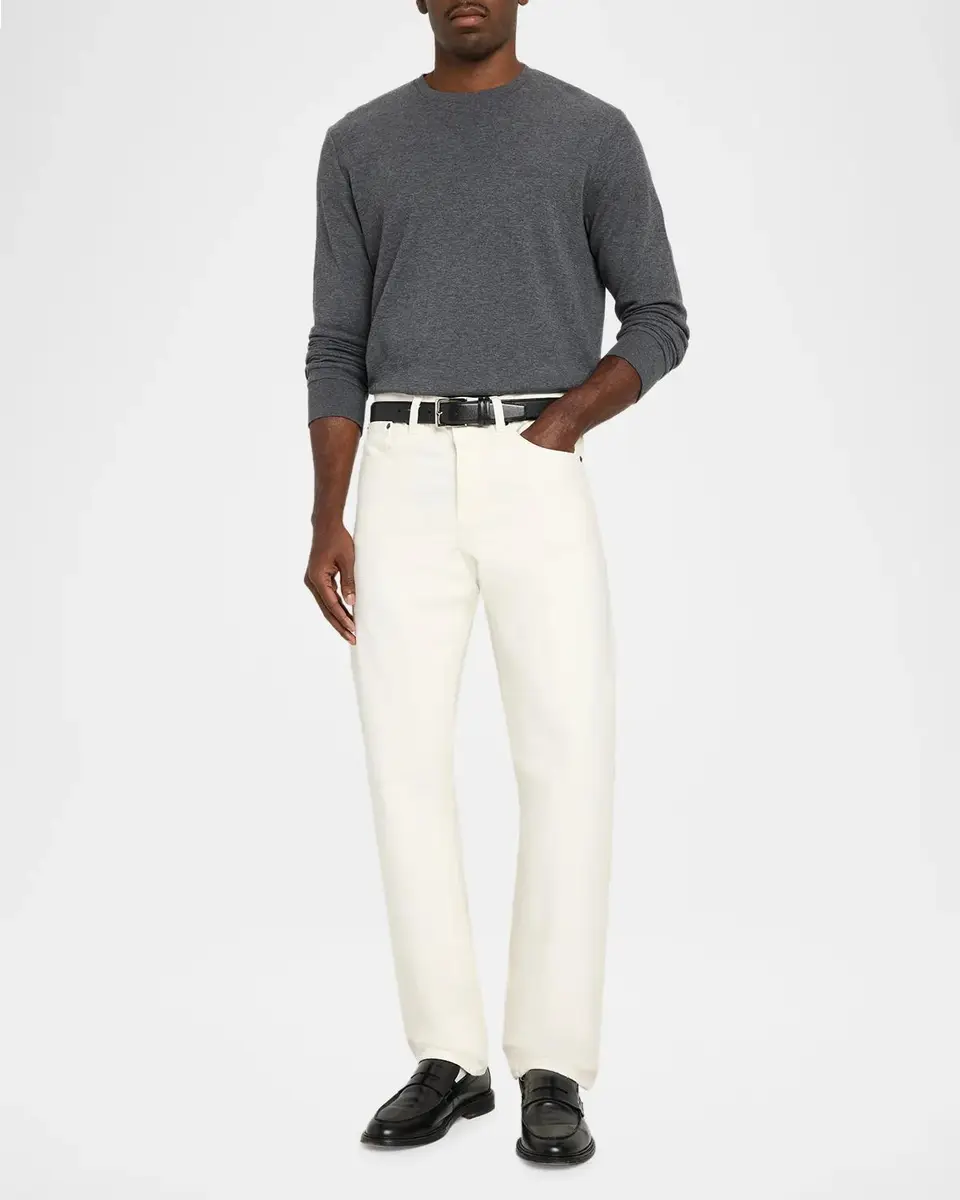 Frame Men's Duo Fold Cotton Crew Sweater | Thumbnail 2 Frame Men's Duo Fold Cotton Crew Sweater | Thumbnail 2