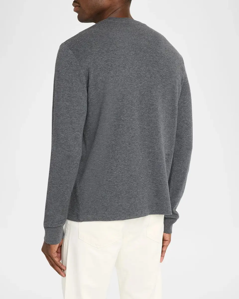 Frame Men's Duo Fold Cotton Crew Sweater | Thumbnail 3 Frame Men's Duo Fold Cotton Crew Sweater | Thumbnail 3