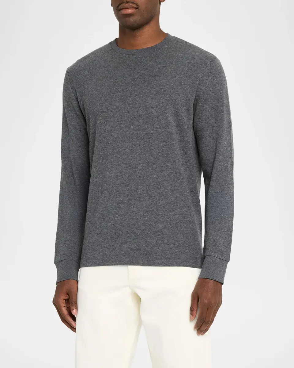 Frame Men's Duo Fold Cotton Crew Sweater | Thumbnail 4 Frame Men's Duo Fold Cotton Crew Sweater | Thumbnail 4