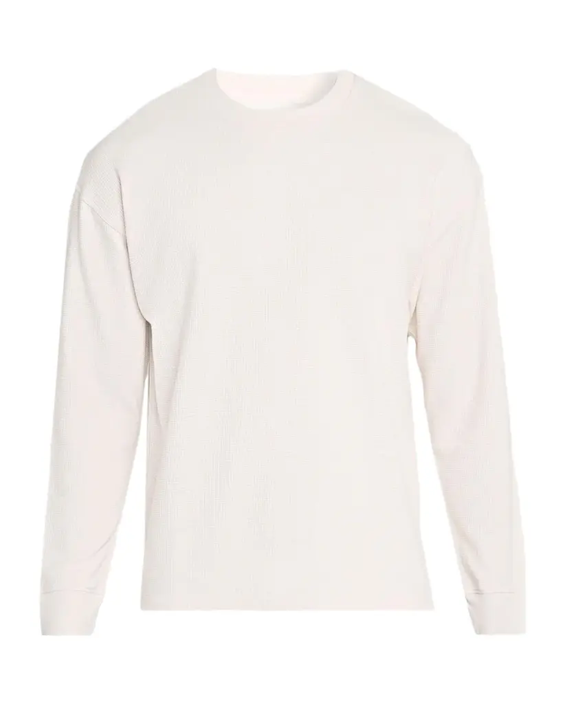 Frame Men's Cotton Waffle Textured Long-Sleeve T-Shirt