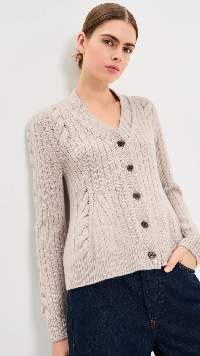 Lisa Yang Leire Cashmere Cardigan | Thumbnail 2 Lisa Yang Leire Cashmere Cardigan | Thumbnail 2