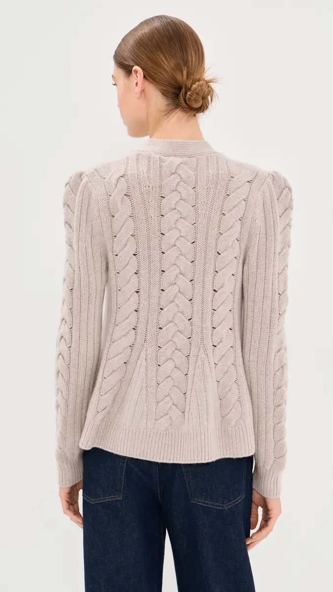 Lisa Yang Leire Cashmere Cardigan | Thumbnail 3 Lisa Yang Leire Cashmere Cardigan | Thumbnail 3