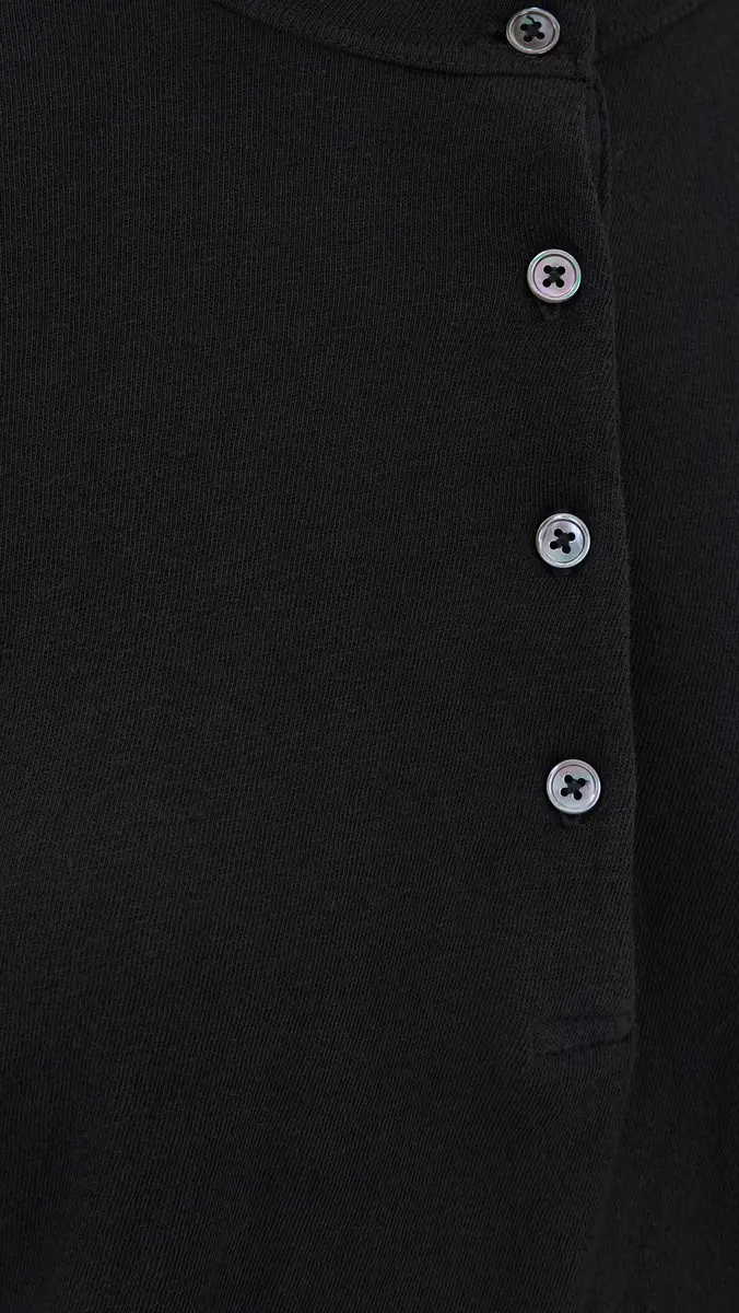 James Perse Slub Jersey Tunic Henley | Thumbnail 6 James Perse Slub Jersey Tunic Henley | Thumbnail 6