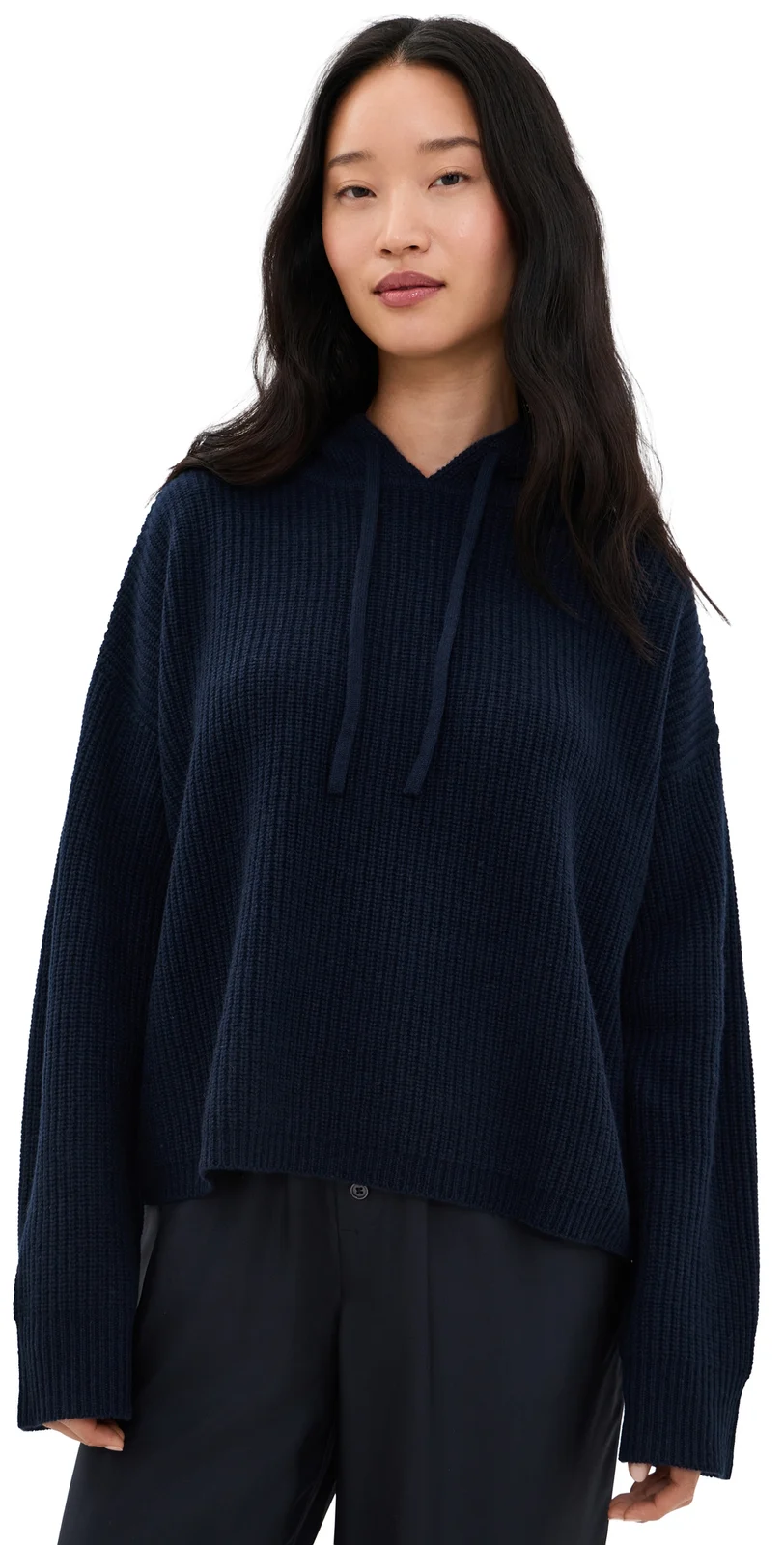 Cashmere Fisherman Hoodie