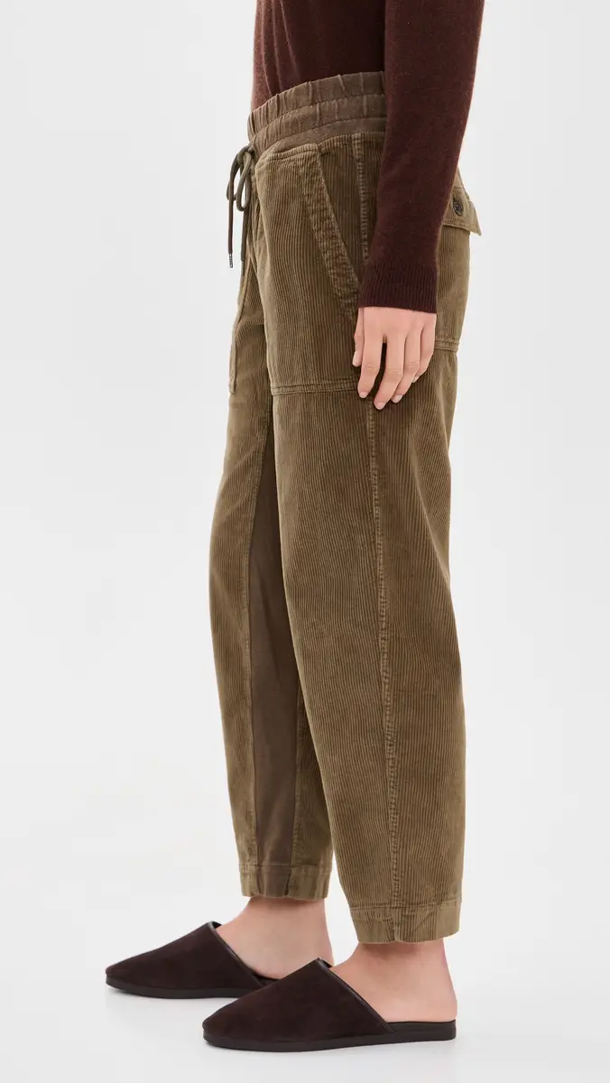 James Perse Mix Media Corduroy Pants | Thumbnail 4 James Perse Mix Media Corduroy Pants | Thumbnail 4