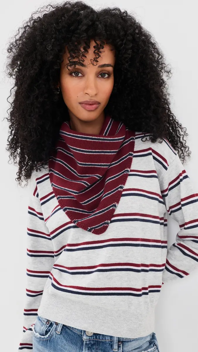 Madewell Jaine Knitted Bandana Scarf | Thumbnail 3