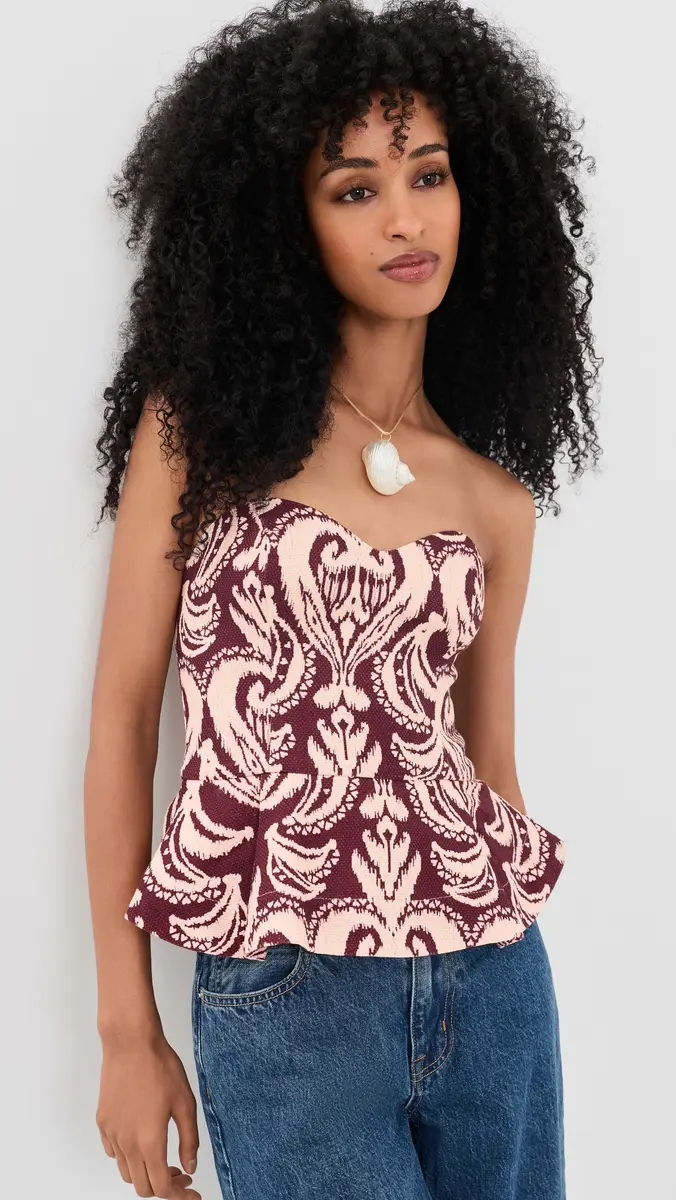 Dress To Strapless Peplum Top | Thumbnail 2 Dress To Strapless Peplum Top | Thumbnail 2