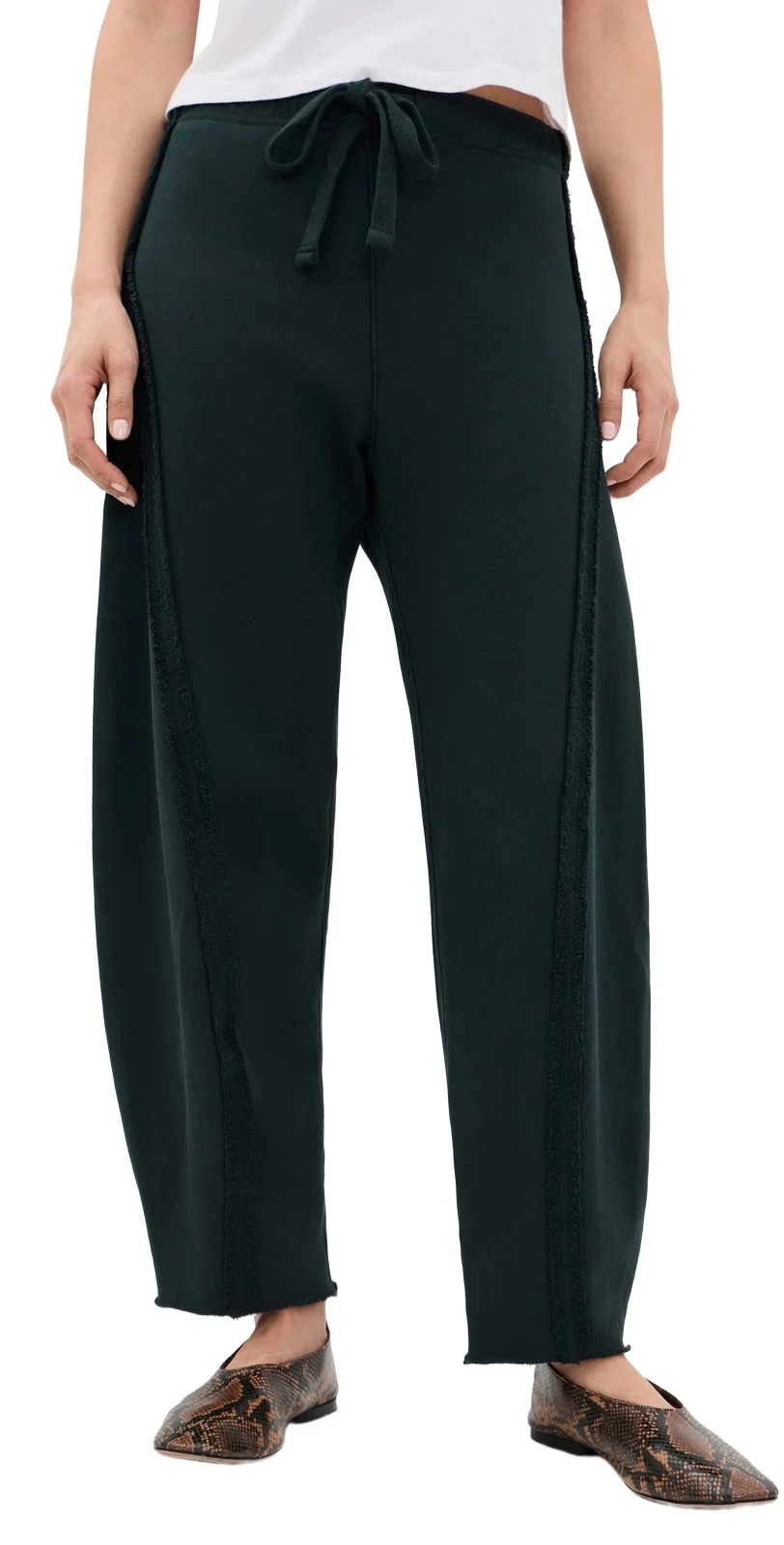 FRANK & EILEEN Barrel Leg Sweatpants