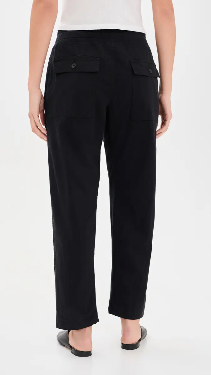 James Perse Mixed Media Pants | Thumbnail 3 James Perse Mixed Media Pants | Thumbnail 3