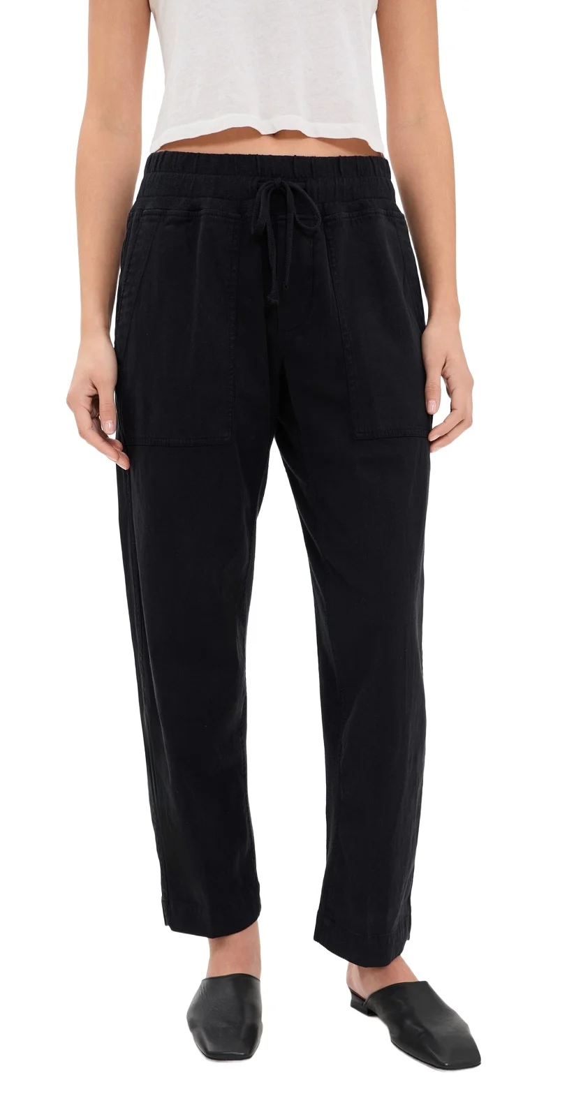 James Perse Mixed Media Pants