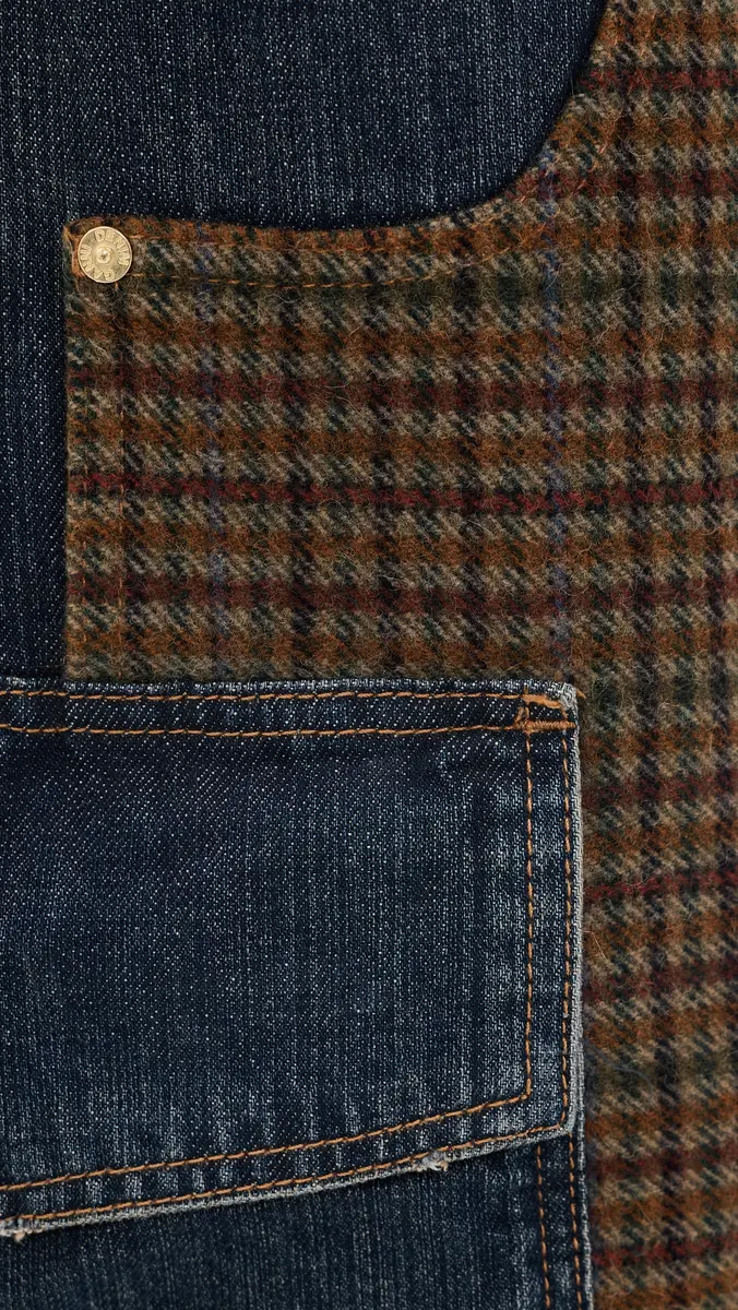 Ganni Slub Mix Denim Audri Jeans | Thumbnail 6 Ganni Slub Mix Denim Audri Jeans | Thumbnail 6
