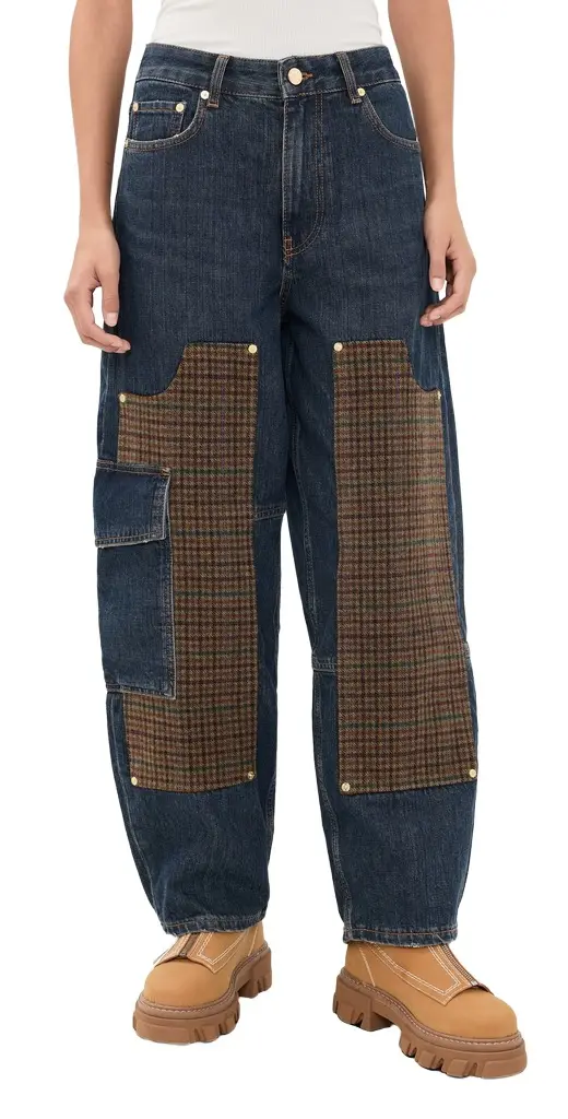 Slub Mix Denim Audri Jeans