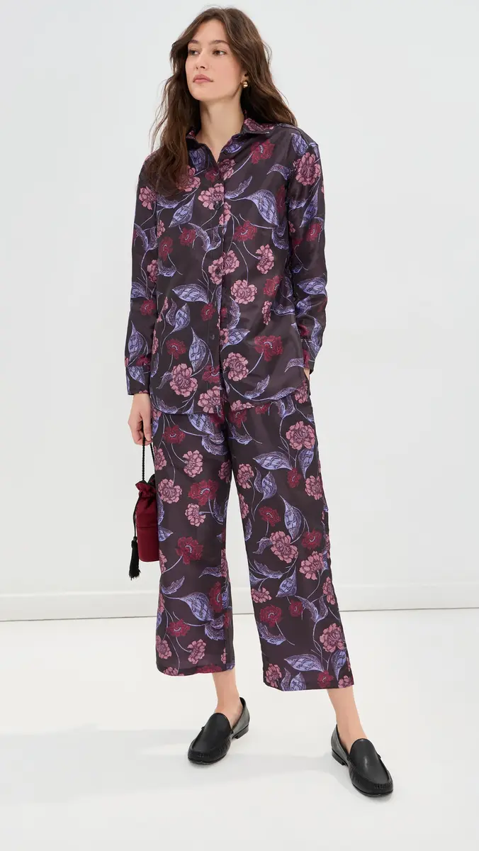 Madelynne Fleur Taffeta Button Down | Thumbnail 5 Madelynne Fleur Taffeta Button Down | Thumbnail 5