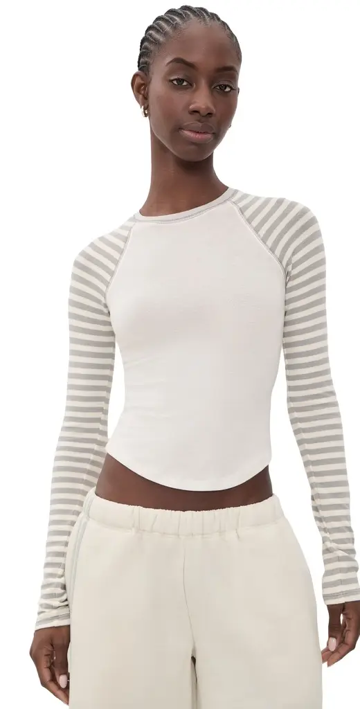Bloom Baseball Long Sleeve Tee Bloom Baseball Long Sleeve Tee