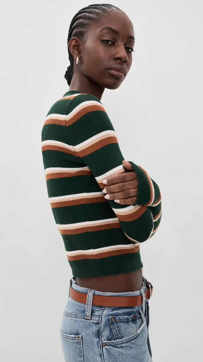 RE/DONE Erin Striped Pullover | Thumbnail 4 RE/DONE Erin Striped Pullover | Thumbnail 4